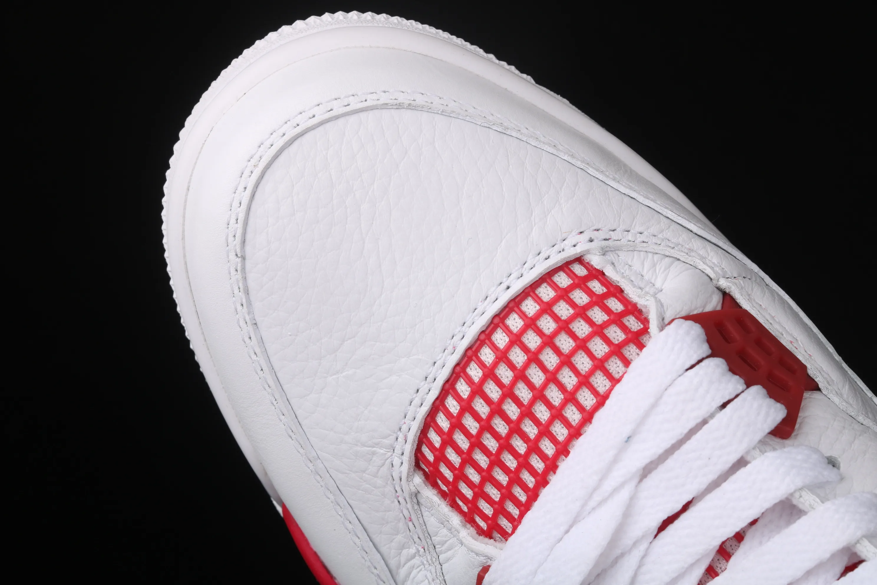 All categories Air Jordan Jordan series basketball shoes Air Jordan 4 Air Jordan 4 Motorsport AJ4 Joe 4 Racing White Red 308497-106